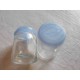 Dos frascos vacíos de Lumar blanqueante de ropa. Años 50.