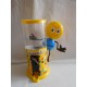 Muñeco promocional Lacasitos con dispensador para Lacasitos. Figura premium Lacasitos.