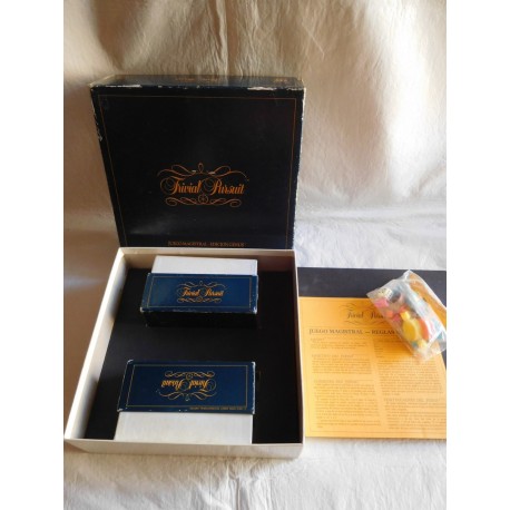 Juego de preguntas Trivial Pursuit. Original años 80. Diset. Ref 3
