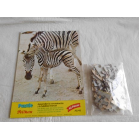 Puzle puzzle Pelikan 42 piezas. Gacela.