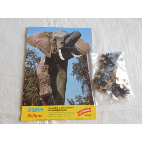Puzle puzzle Pelikan 42 piezas. Gacela.