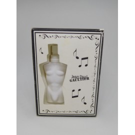 Miniatura caja musical de Fleur du Male Jean Paul Gaultier en caja original.