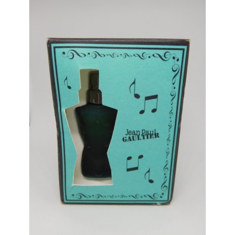 Miniatura caja musical de Fleur du Male Jean Paul Gaultier en caja original.