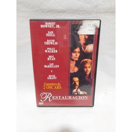 DVD Restauración. Año 1994. Drama.
