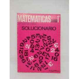 Libro de Texto de Matem&aacute;ticas. Curso 1&ordm;. Ed. Anaya. 1970.