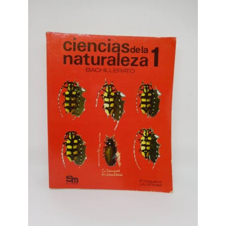 Libro de Texto, Ciencias Naturales. Sm. 1º Bachillerato. 1976.