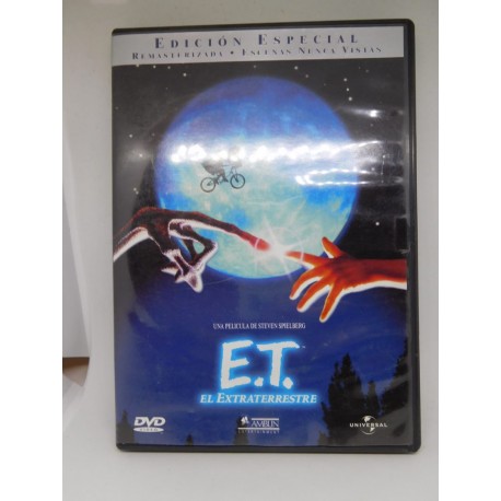 DVD ET El Extraterrestre. Edición Especial Remasterizada y con Escenas Nunca Vistas.
