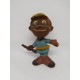 Figura de goma latex de personaje Pepito de cazador. Años 60. Promocional. Premium