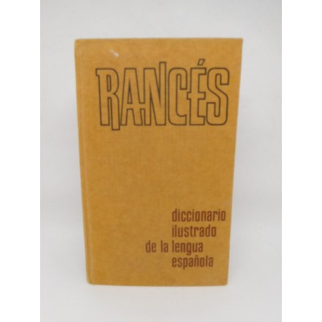 Diccionario escolar de colegio EGB Rancés 1974. Ramón Sopena.