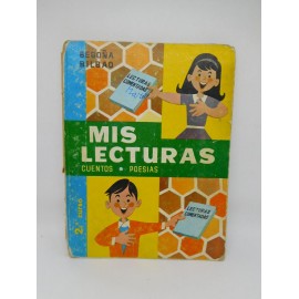 Libro de texto Mis Lecturas Cuentos y Poesías. 2º Curso. Año 1969. Santiago Rodriguez e Hijos.