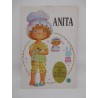 Recortable de Muñeca Anita. Ed. Bruguera. Año 1985. Nuevo
