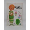 Recortable de Muñeca Lidia. Ed. Bruguera. Año 1985. Nuevo