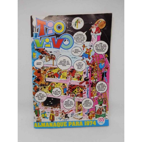 Tebeo Tio Vivo. Almanaque 1974