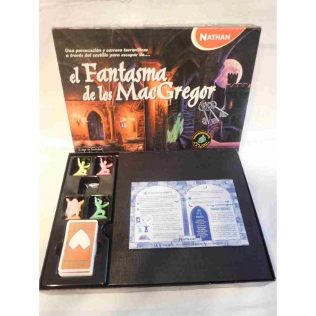 Juego de mesa El Fantasma de MacGregor. Juego Nathan. Ref 3.