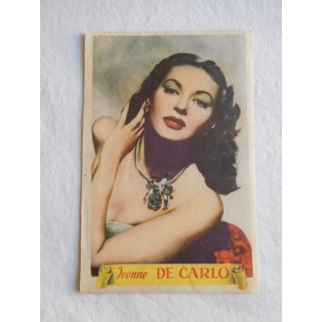 Fotografía de actriz Ivonne de Carlo