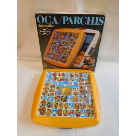 Juego magnético de Oca y Parchis de Chicos. Años 80. Ref 2
