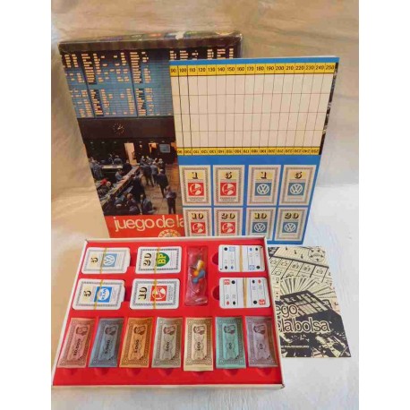 Juego de la Bolsa. Educa Ravensburguer. Años 70. Ref 14215.