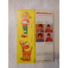 Caja de Pinturas Plastidecor. A&ntilde;os 80. Con recortable del Inspector Gadget.