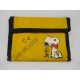 Bonita cartera años 80 de Snoopy en tela y con cierre en belcro.