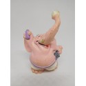 Figura de pvc elefante rosa de Comic Spain. Años 80.