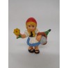 Figura pvc de Caperucita Roja. Bullyland. Antigua. 