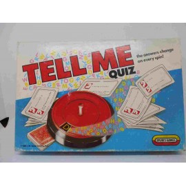 Juego de mesa con ruleta .Tell me quiz game.  Spears game. England.  A&ntilde;o 1989.