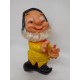 Enanito de goma de Blancanieves famosa años 60 70