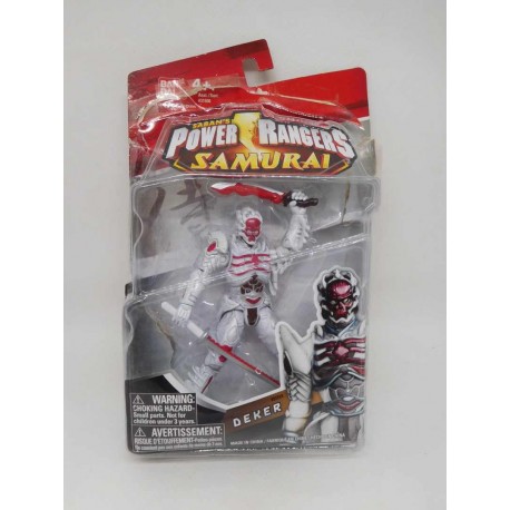 Blister Power Rangers Samurai. Figura Deker. Bandai.