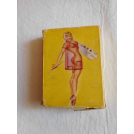 Baraja de Cartas Erótica con chicas tipo Pin Up. Hong Kong. Año 1943. Fortune Brand.