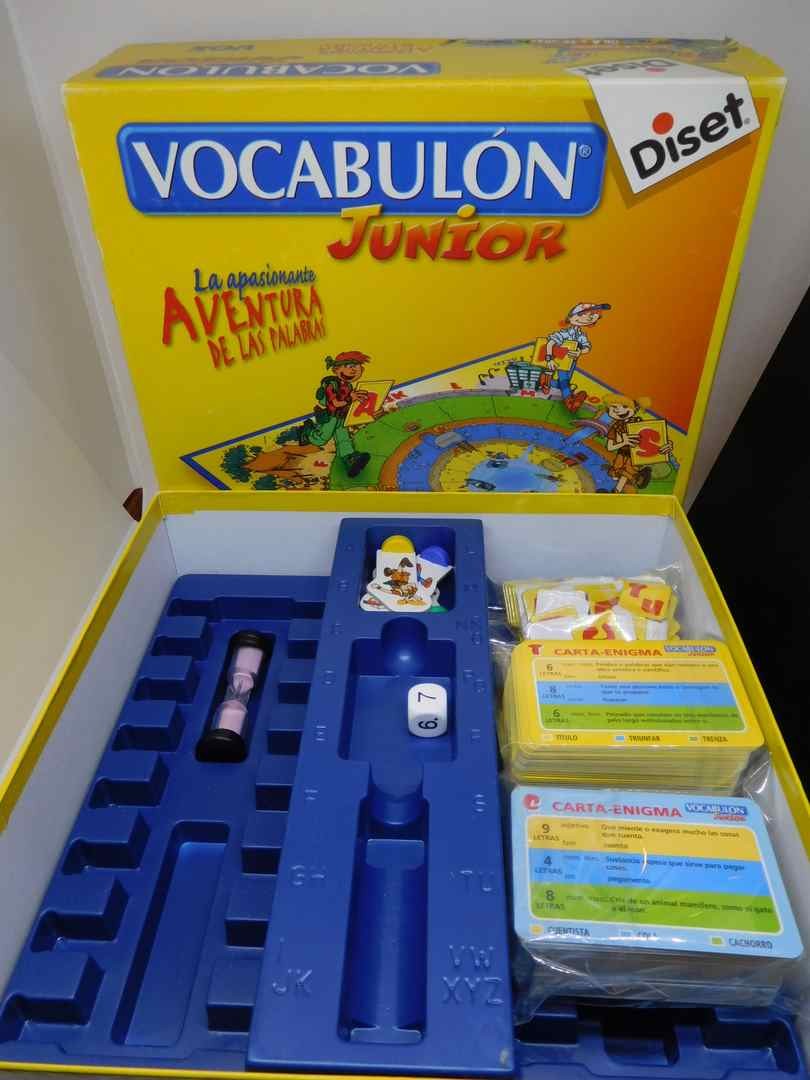 Juego de mesa Vocabulón Junior. La mejor forma de aprender palabras...