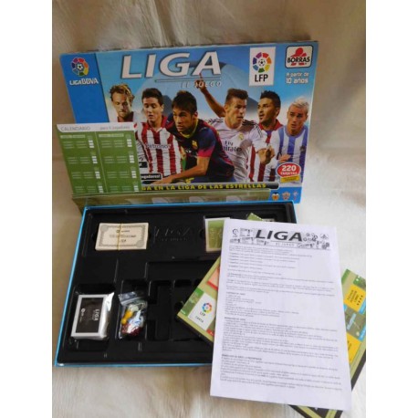 Juego La Liga Borras. Año 2013. Completo y excelente estado.