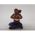Figura indio con tambor. Goma. Años 50. Fabricado por gama. Ref 35