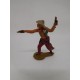 Figura vaquero con par de pistolas. Goma. Años 50. Fabricado por gama. Ref 10.