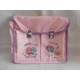 Magnifica cartera colegio en rosa años 80. Honey and Henoy. Japón.
