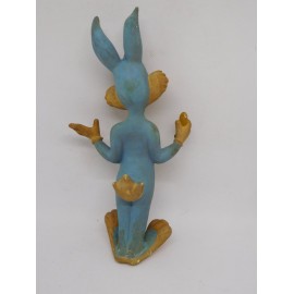 Figura de goma años 60 de Bugs Bunny Conejo de la Suerte.
