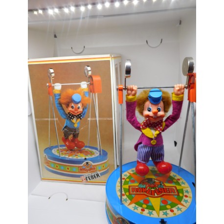 Payaso Rokefeber de Feber años 80 en su caja