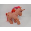 Pequeño Pony Unicornio Ojos de Diamante. Fabricado en España. 1986.