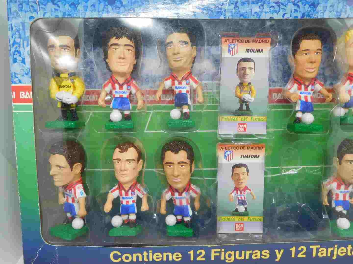 FIGURA PVC Fútbol Hierro De Bandai 1997 Real Madrid . 8 Cm