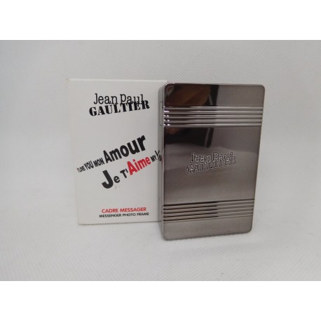 Espejo con mensaje para caballero. Messenger Mirror. Jean Paul Gaultier. Sin usar.