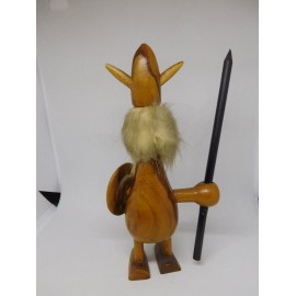 Vikingo en madera A&ntilde;os 50-60 estilo Mid Century.
