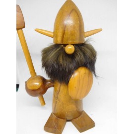 Vikingo en madera A&ntilde;os 50-60 estilo Mid Century. Ref 2