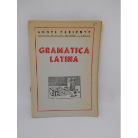 Libros Gramática Latina. Ángel Pariente. 1960.