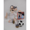 Peluche de Mortadelo con el 23 del Real Madrid. Nuevo.
