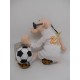 Peluche de Mortadelo con el 23 del Real Madrid. Nuevo.
