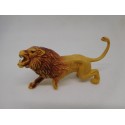 Figura en plástico de león. Pech. Años 60.