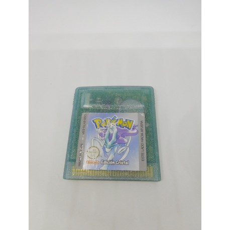 Juego Nintendo Game Boy Color Pokemon. Edición Cristal. Funcionando. Pal Ed. España.
