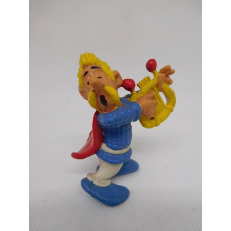 Figura de goma pvc serie Asterix Asuranceturix. Comic Spain. 1984