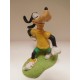 Figura PVC de Goofy corredor con base grande. Comics Spain. Años 80.