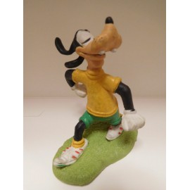 Figura PVC de Goofy corredor con base grande. Comics Spain. Años 80.