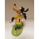 Figura PVC de Goofy corredor con base grande. Comics Spain. Años 80.